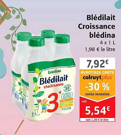 Blédilait Croissance Blédina
