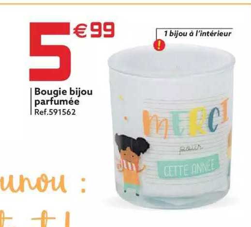 bougie bijou parfumée