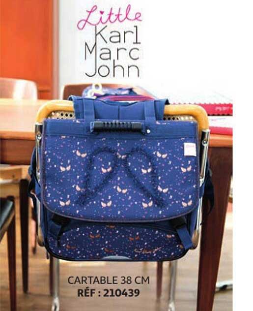 cartable 38 cm little karl marc john