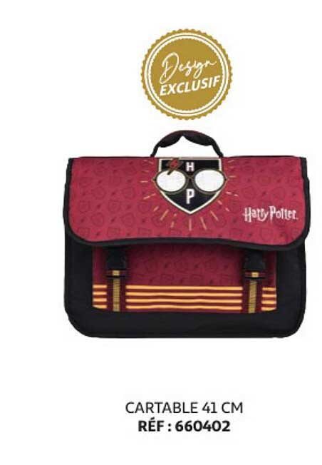 cartable 41 cm harry potter