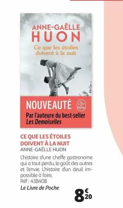 ce que les étoiles doivent à la nuit - anne-gaëlle huon