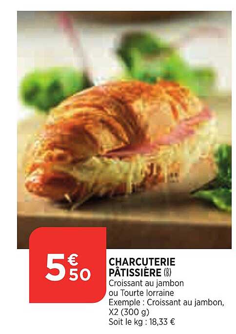 charcuterie pâtissière