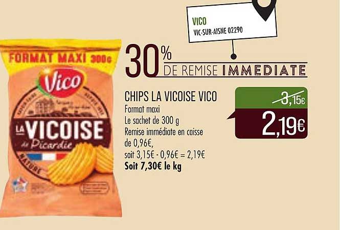 Chips La Vicoise Vico
