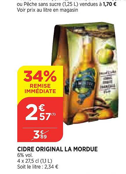 cidre original la mordue