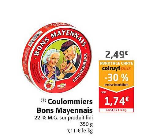 coulommiers bons mayennais