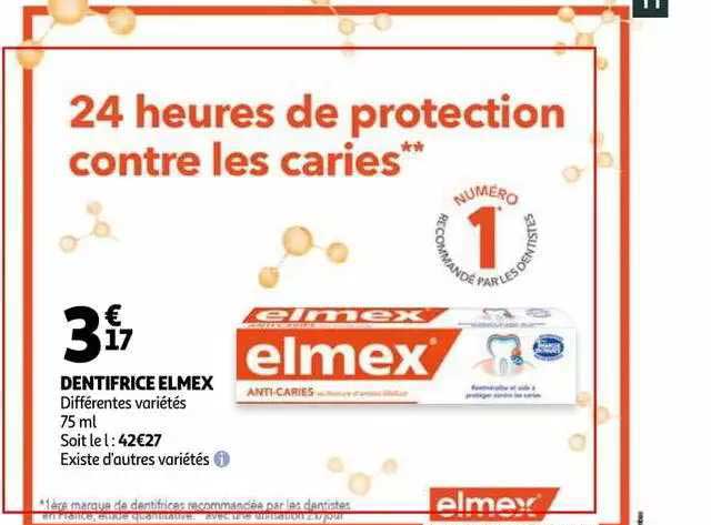 Dentifrice Elmex