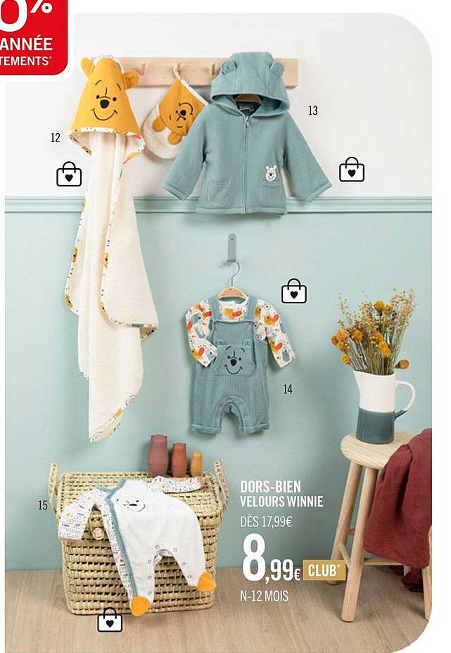 dors-bien velours winnie