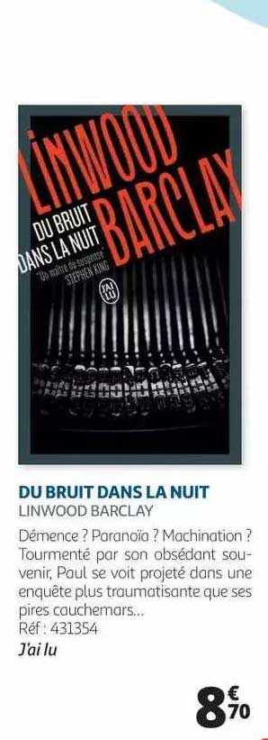 du bruit dans la nuit - linwood barclay