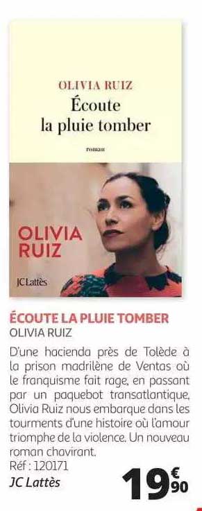écoute la pluie tomber - olivia ruiz