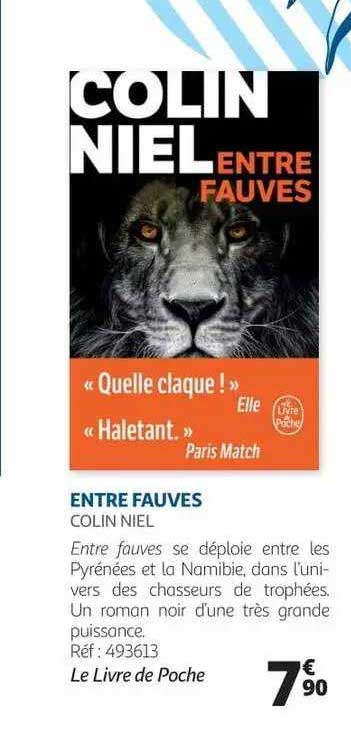 entre fauves - colin niel