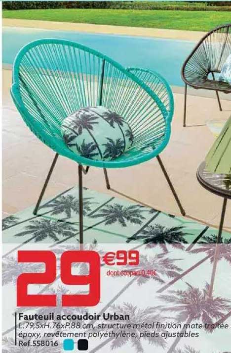 Fauteuil Accoudoir Urban