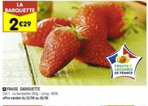 fraise gariguette