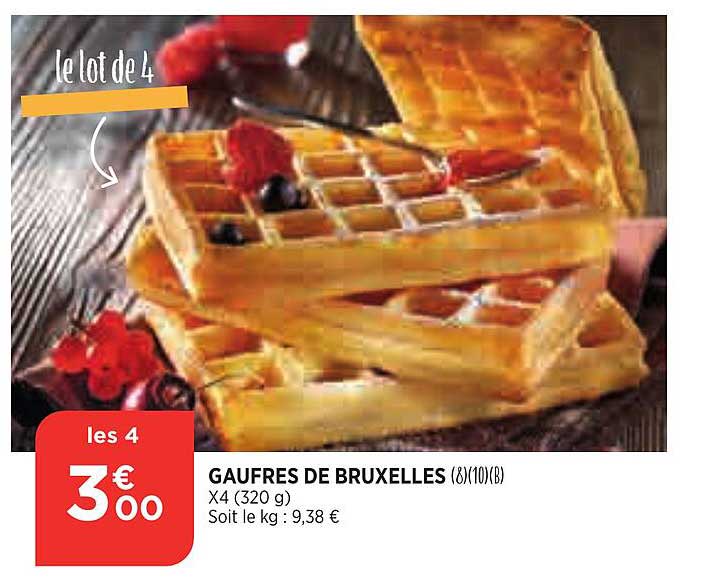 gaufres de bruxelles
