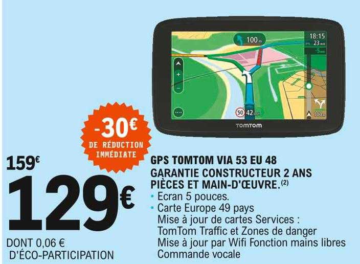 gps tomtom via 53 eu 48