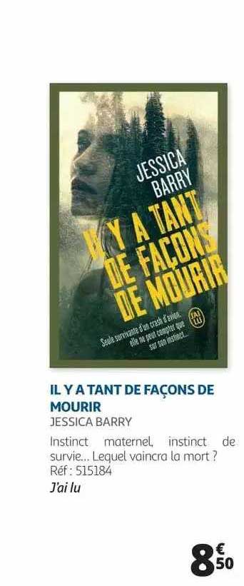 il y a tant de façons de mourir - jessica barry