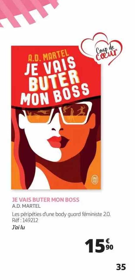 je vais buter mon boss - a.d. martel