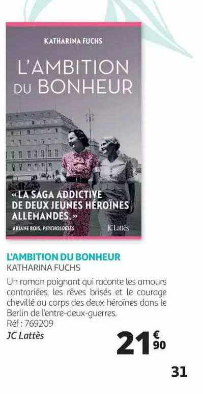 l'ambition du bonheur - katharina fuchs