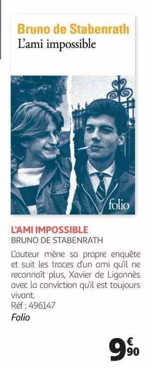 l'ami impossible - bruno de stabenrath