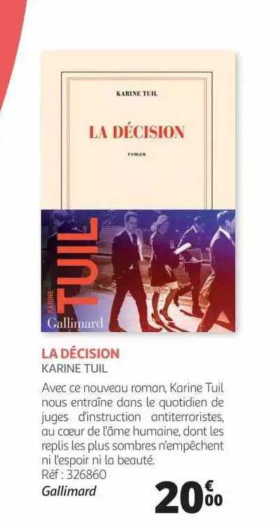 la décision - karine tuil