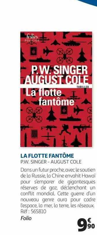 la flotte fantôme - p.w. singer - august cole