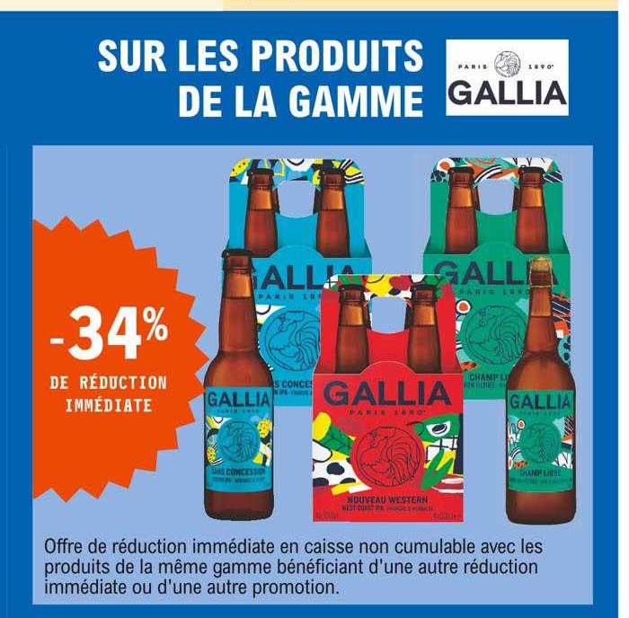 la gamme gallia