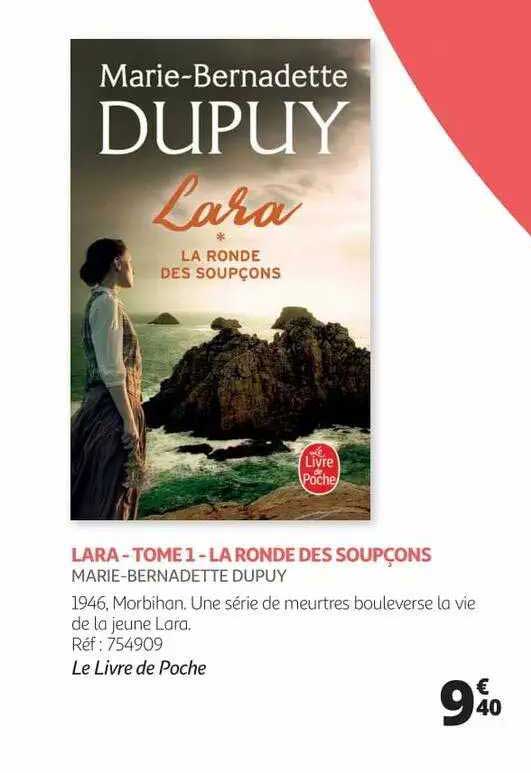 lara - tome1 - la ronde des soupçons - marie-bernadette dupuy