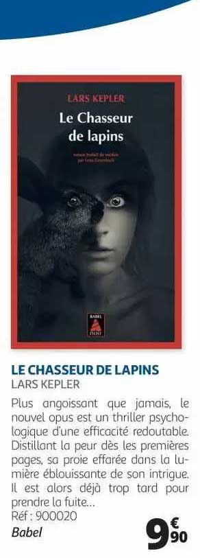 Le Chasseur De Lapins - Lars Kepler