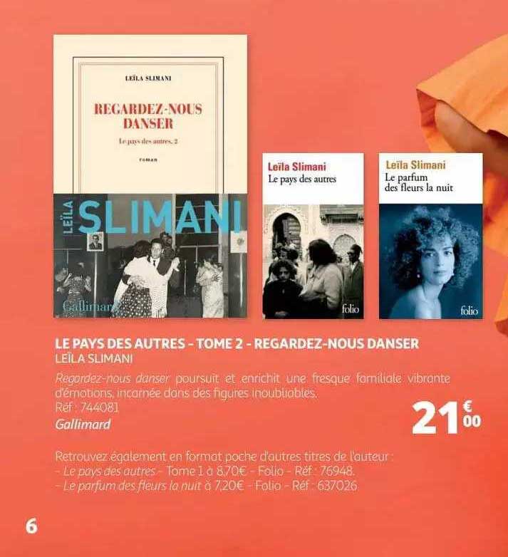 le pays des autres - tome 2 - regardez-nous danser - leïla slimani