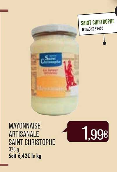 mayonnaise artisanale saint christophe