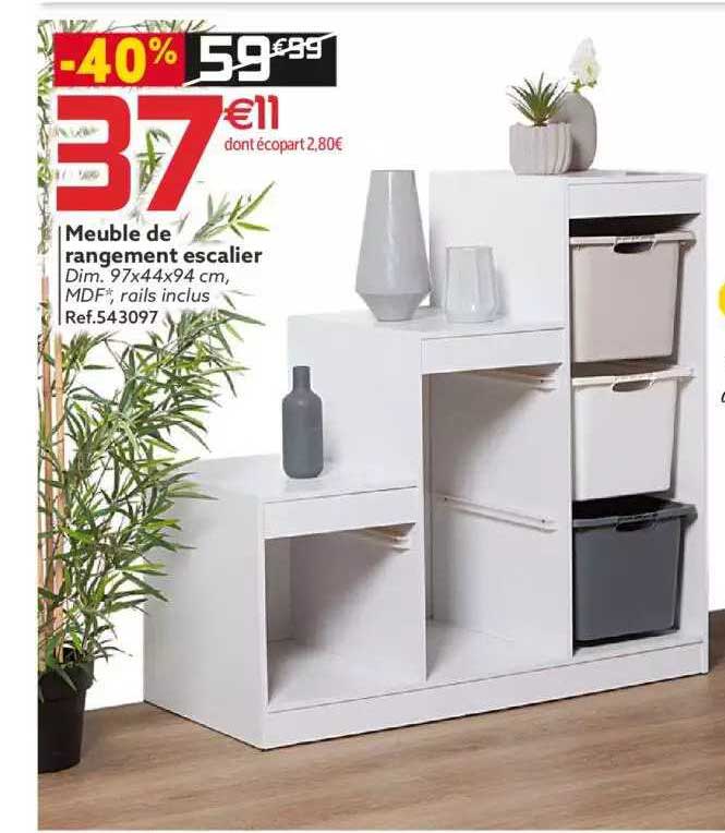 Meuble De Rangement Escalier