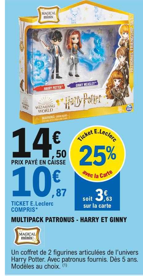 multipack patronus - harry et ginny