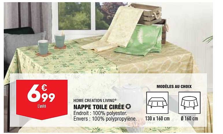 Nappe Toile Cirée Home Création Living