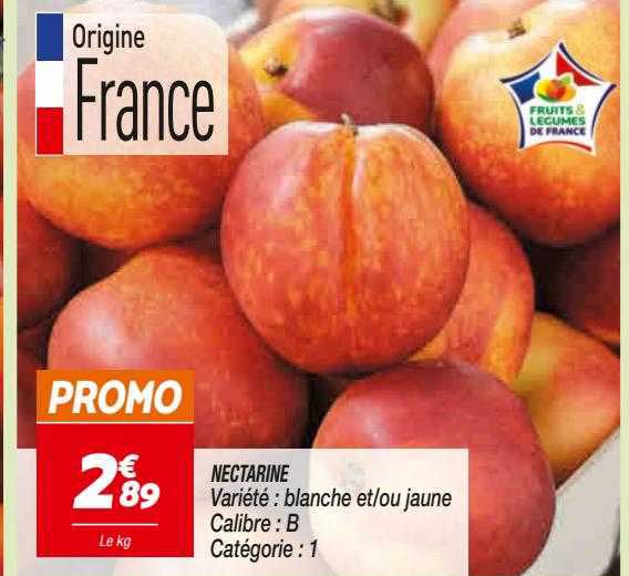 nectarine blanche et-ou jaune