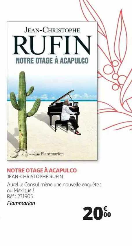 notre otage à acapulco - jean-christophe rufin