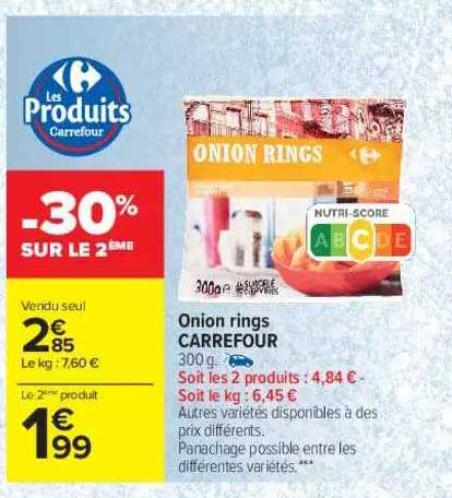 Onion Rings Carrefour