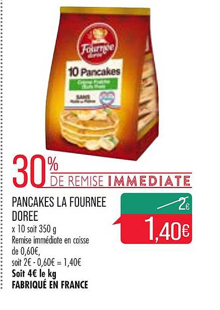 pancakes la fournée dorée