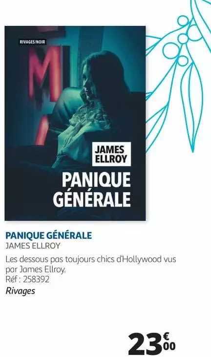 panique générale - james ellroy