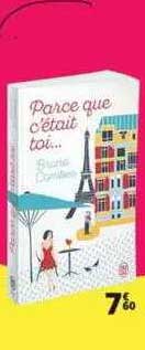 parce que c'était toi... bruno combes