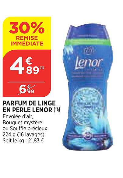 Parfum De Linge En Perle Lenor