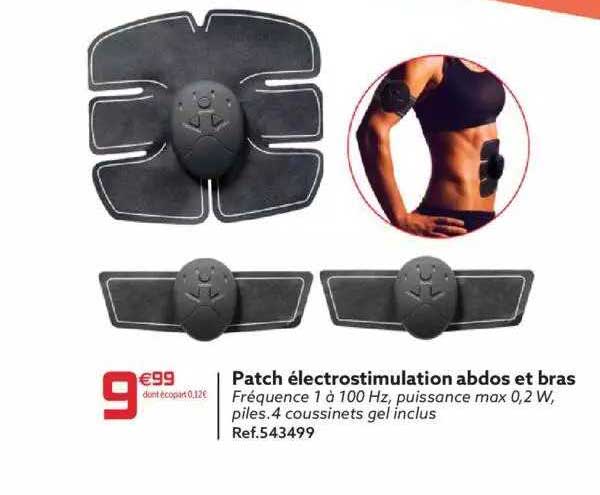 Patch électrostimulation Abdos Et Bras