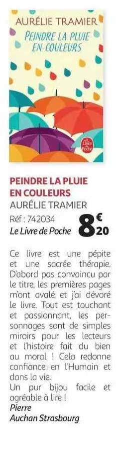 peindre la pluie en couleurs - aurélie tramier