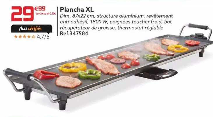 Plancha Xl