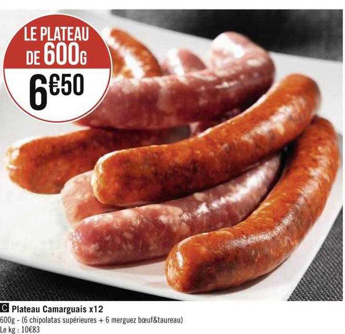 plateau camarguais x12