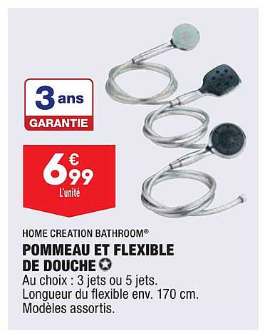 Pommeau Et Flexible De Douche Home Création Bathroom