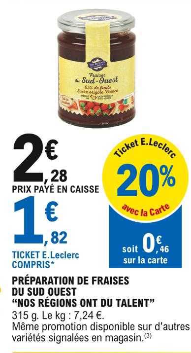 préparation de fraises du sud ouest "nos régions ont du talent"