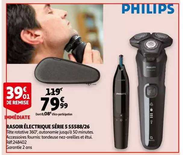 Rasoir électrique Série 5 S5588-26 Philips