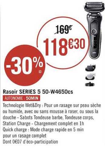 rasoir séries 5 50-w4650cs