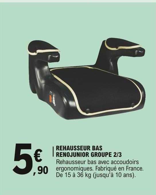 rehausseur bas renojunior groupe 2-3