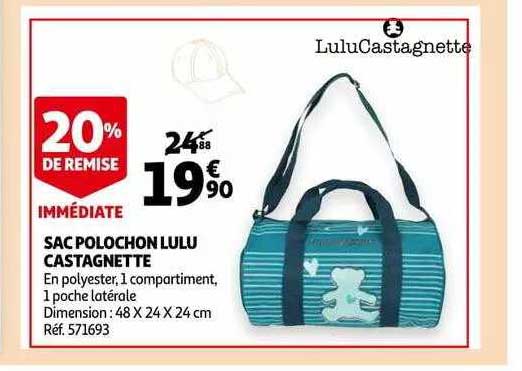 Sac Polochon Lulu Castagnette