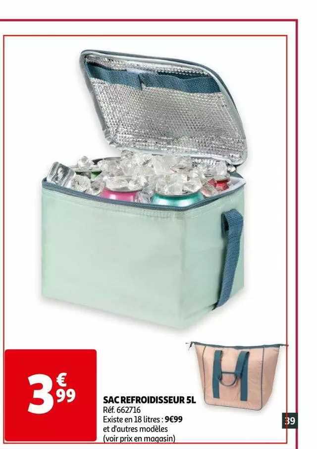 sac refroidisseur 5 l